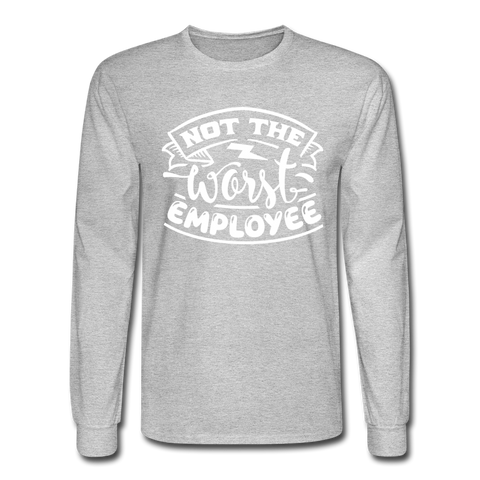 4/4S Not The Worst PREMIUM TSHIRT - heather gray