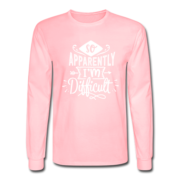 4/4S So Apparently I'm Difficult PREMIUM TSHIRT - pink
