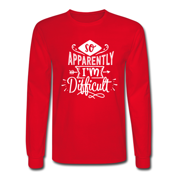 4/4S So Apparently I'm Difficult PREMIUM TSHIRT - red