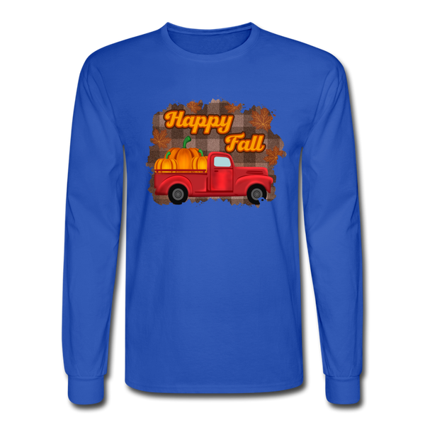 4/4S Happy Fall PREMIUM TSHIRT - royal blue