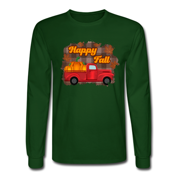 4/4S Happy Fall PREMIUM TSHIRT - forest green