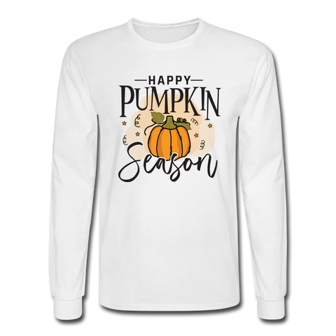 4/4S Happy Pumpkin Season PREMIUM TSHIRT - white