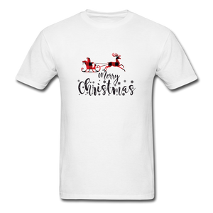 1/4 S 102 Merry Christmas PREMIUM TSHIRT - white