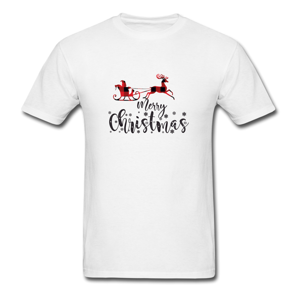 1/4 S 102 Merry Christmas PREMIUM TSHIRT - white