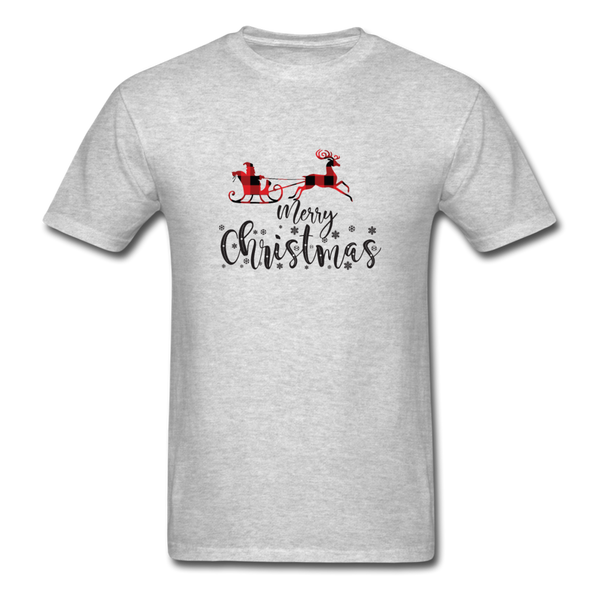 1/4 S 102 Merry Christmas PREMIUM TSHIRT - heather gray