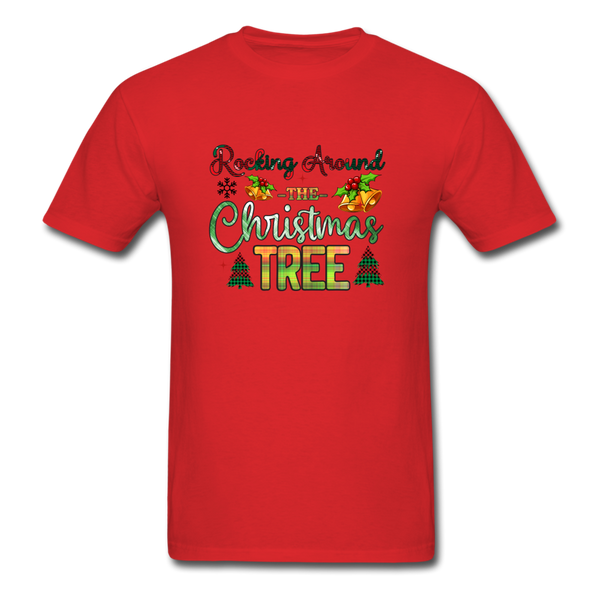 1/4S 101 Rocking Around The Xmas Tree PREMIUM TSHIRT - red