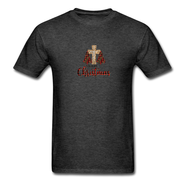 1/4S 110 Merry Christmas PREMIUM TSHIRT - heather black