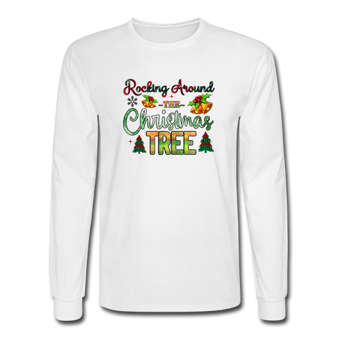 4/4S 113 Rocking Around The Xmas Tree PREMIUM TSHIRT - white