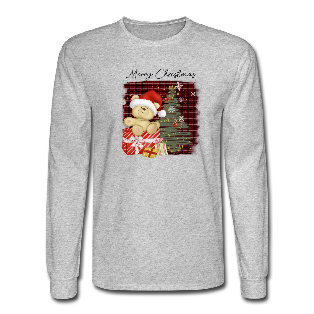 4/4S 137 Merry Christmas PREMIUM TSHIRT - heather gray