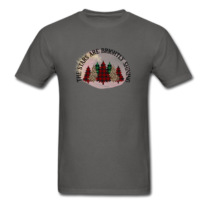 1/4S 148 The Stars Are Brightly Shining PREMIUM TSHIRT - charcoal