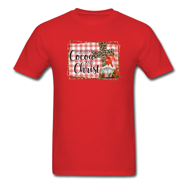 1024 1/4S Fueled By Cocoa PREMIUM TSHIRT - red