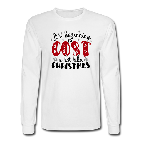 1086 4/4S It's Beginning To Cost PREMIUM TSHIRT - white