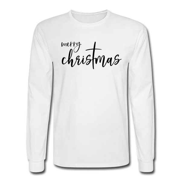 1088 4/4S Merry ChrisTmas PREMIUM TSHIRT - white