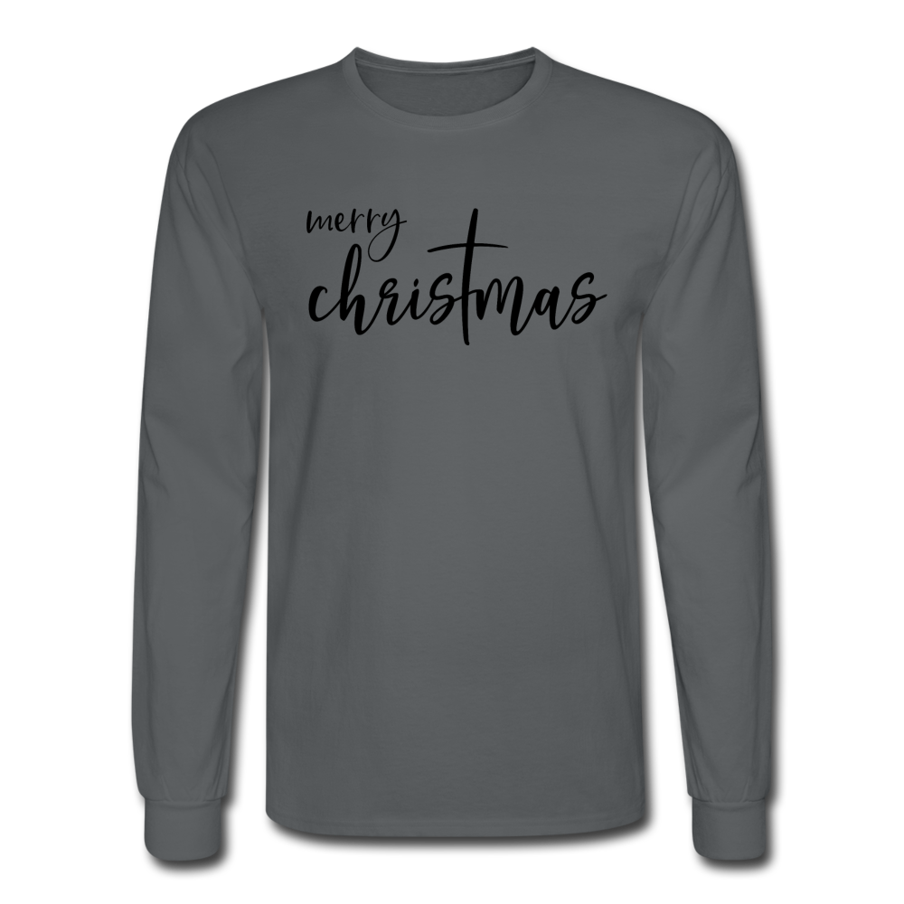 1088 4/4S Merry ChrisTmas PREMIUM TSHIRT - charcoal