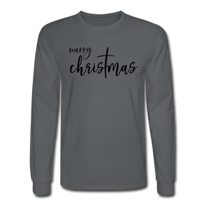 1088 4/4S Merry ChrisTmas PREMIUM TSHIRT - charcoal