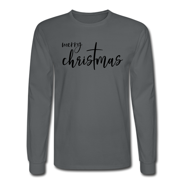 1088 4/4S Merry ChrisTmas PREMIUM TSHIRT - charcoal