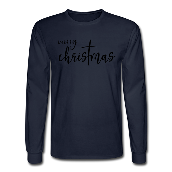 1088 4/4S Merry ChrisTmas PREMIUM TSHIRT - navy