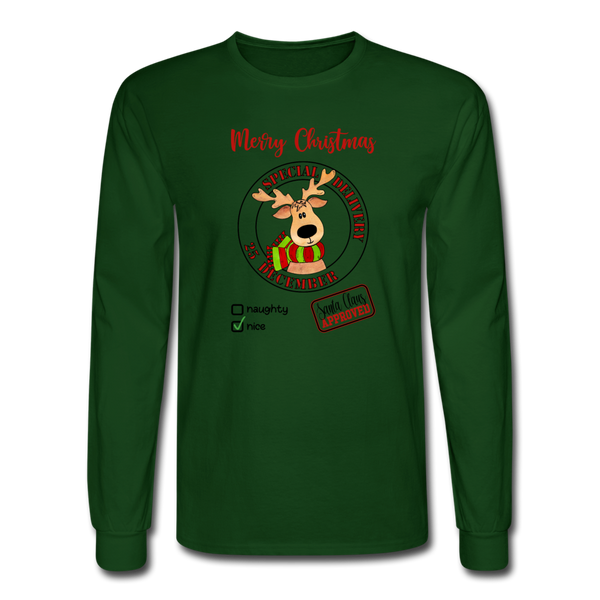 1094 4/4S Santa Bag PREMIUM TSHIRT - forest green