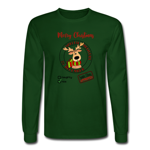 1094 4/4S Santa Bag PREMIUM TSHIRT - forest green