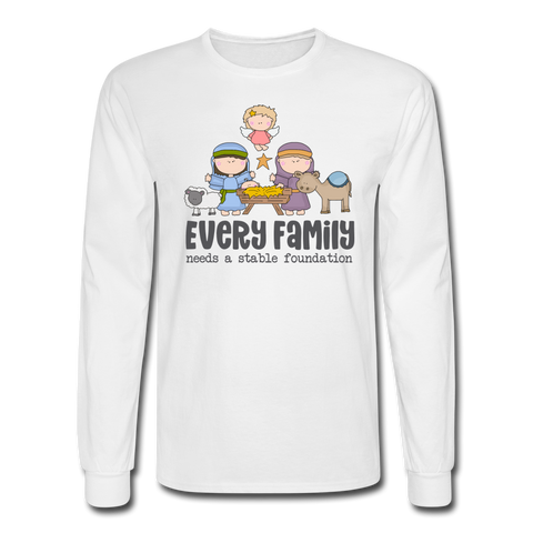 1096 4/4S Every Family PREMIUM TSHIRT - white