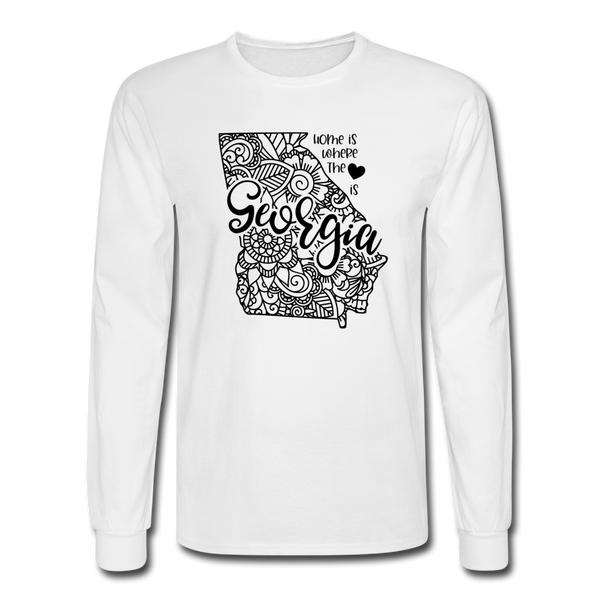 1150 4/4S Home Is Georgia PREMIUM TSHIRT - white