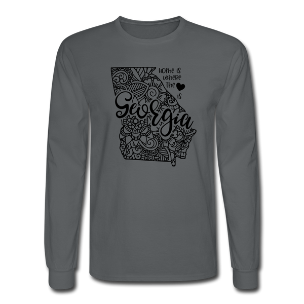 1150 4/4S Home Is Georgia PREMIUM TSHIRT - charcoal