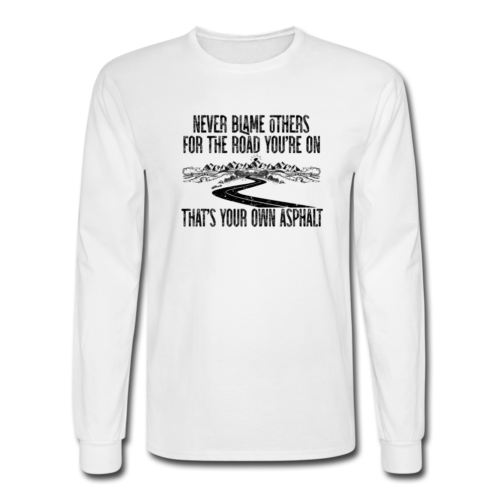 1270 4/4S Never Blame Others PREMIUM TSHIRT - white