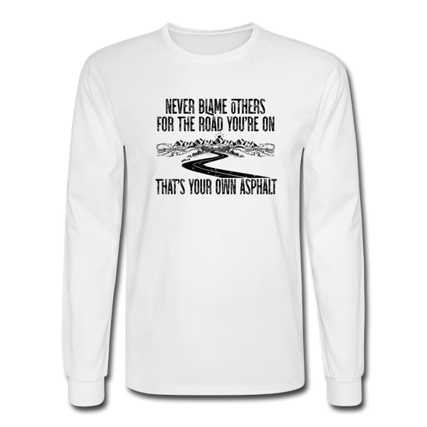 1270 4/4S Never Blame Others PREMIUM TSHIRT - white