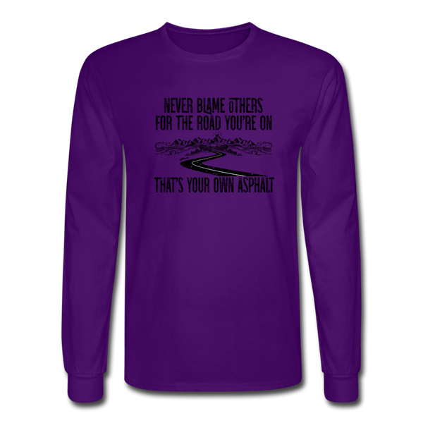 1270 4/4S Never Blame Others PREMIUM TSHIRT - purple