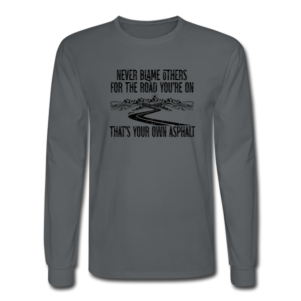 1270 4/4S Never Blame Others PREMIUM TSHIRT - charcoal