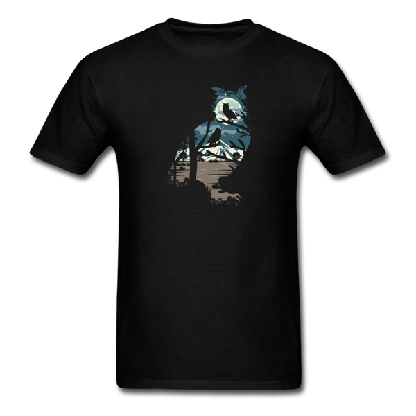 1340 1/4S Owl PREMIUM TSHIRT - black