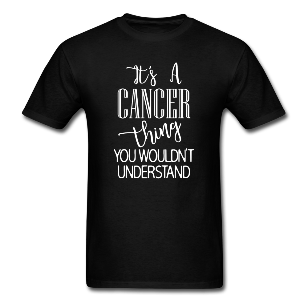 1397 1/4S It's A Cancer Thing PREMIUM TSHIRT - black