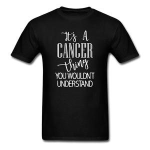 1397 1/4S It's A Cancer Thing PREMIUM TSHIRT - black