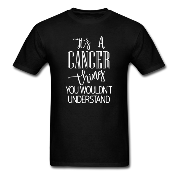 1397 1/4S It's A Cancer Thing PREMIUM TSHIRT - black