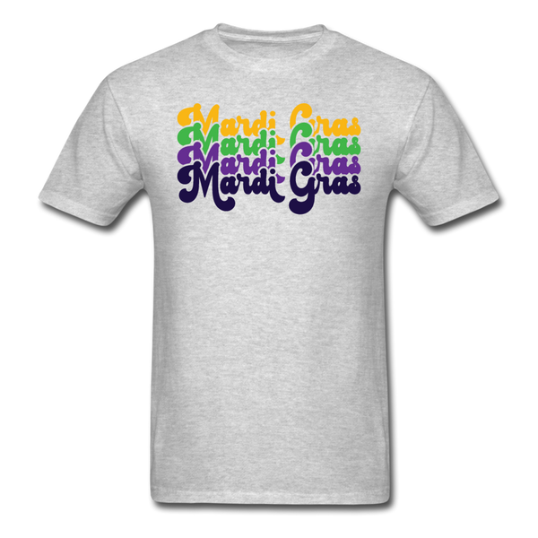 1482 1/4S Mardi Gras Retro PREMIUM TSHIRT - heather gray