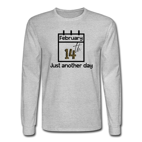 1500 4/4S February 14th Just Another Day PREMIUM TSHIRT - heather gray