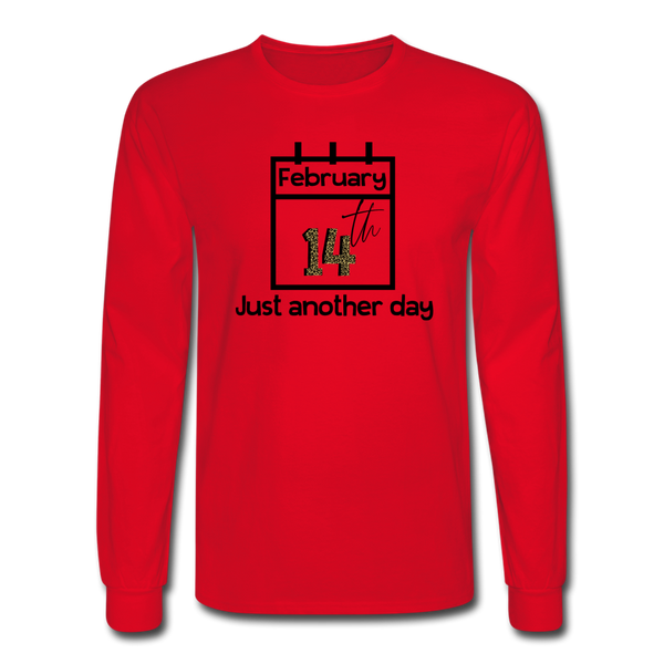 1500 4/4S February 14th Just Another Day PREMIUM TSHIRT - red