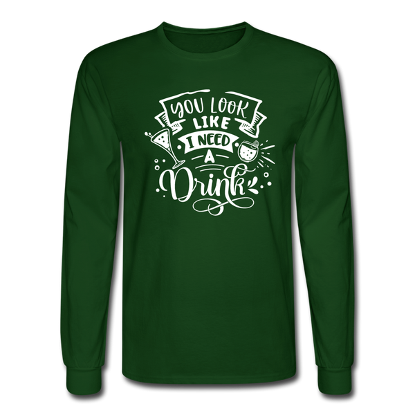 1006 4/4S You Look Like PREMIUM TSHIRT - forest green