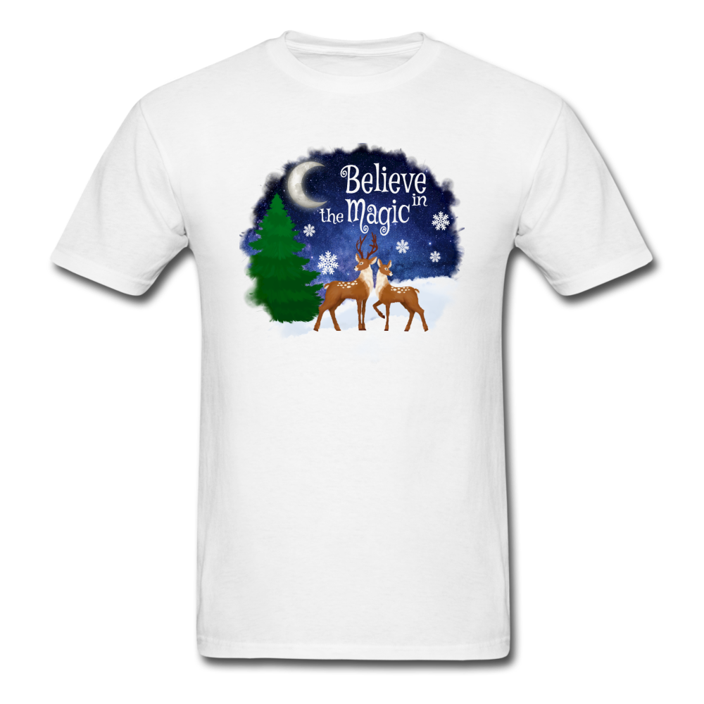 1053 1/4S Believe In The Magic PREMIUM TSHIRT - white