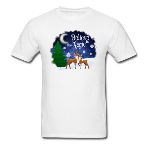 1053 1/4S Believe In The Magic PREMIUM TSHIRT - white