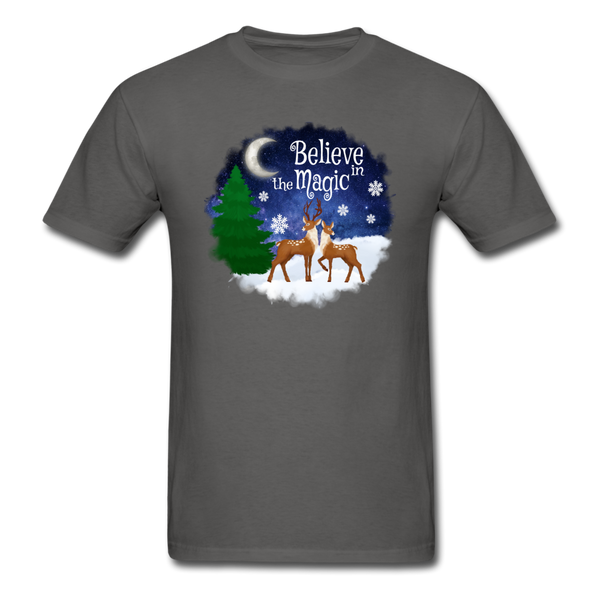 1053 1/4S Believe In The Magic PREMIUM TSHIRT - charcoal