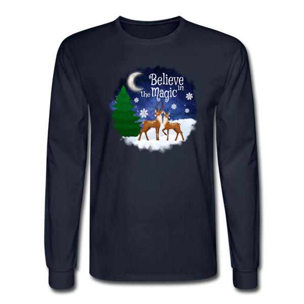 1053 4/4S Believe In The Magic PREMIUM TSHIRT - navy