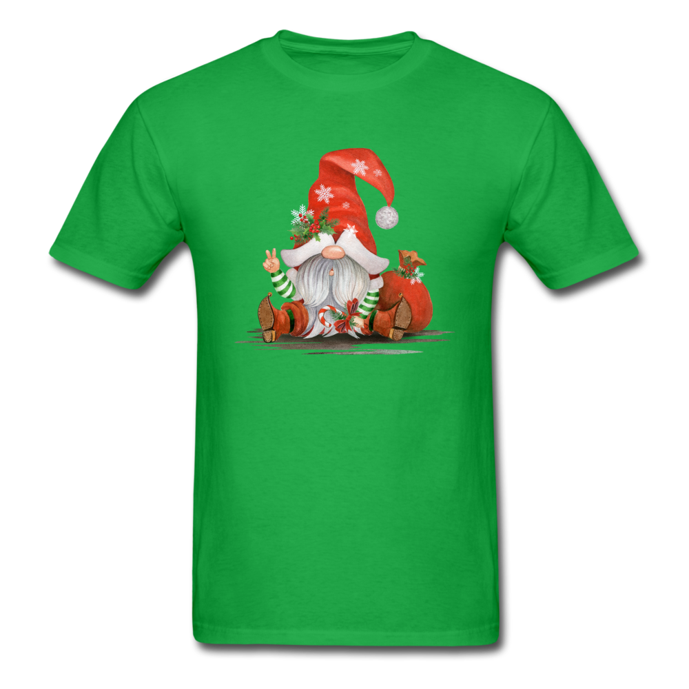 1060 1/4S Santa Gnome PREMIUM TSHIRT - bright green