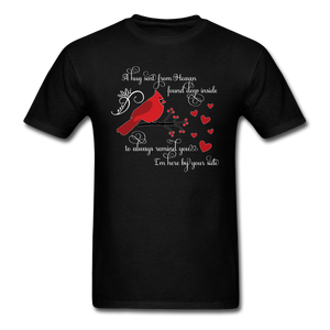 1026 1/4S A Hug Sent From Heaven PREMIUM TSHIRT - black