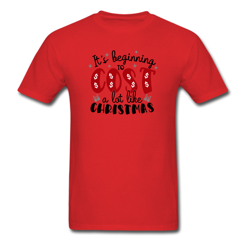 1086 1/4S It's Beginning To Cost PREMIUM TSHIRT - red