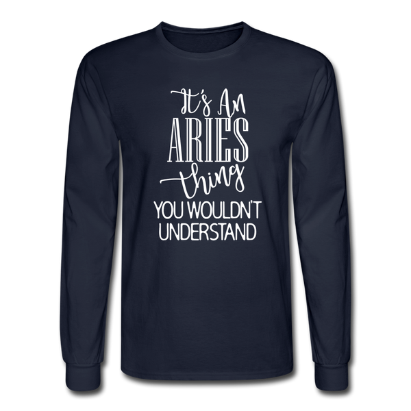 1394 4/4S It's An Aries Thing PREMIUM TSHIRT - navy