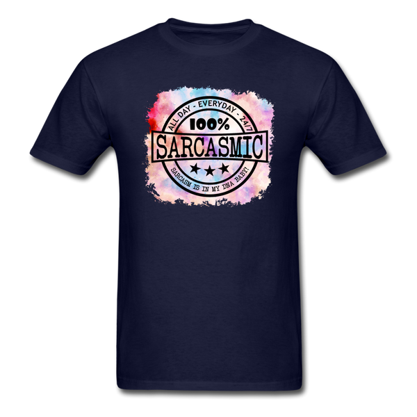 1416 1/4S Sarcasmic PREMIUM TSHIRT - navy