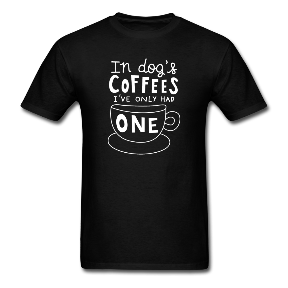 1010 1/4S In Dog's Coffees PREMIUM TSHIRT - black