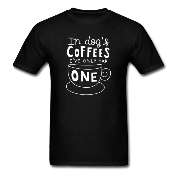 1010 1/4S In Dog's Coffees PREMIUM TSHIRT - black