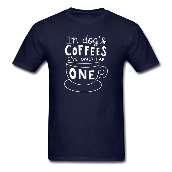 1010 1/4S In Dog's Coffees PREMIUM TSHIRT - navy